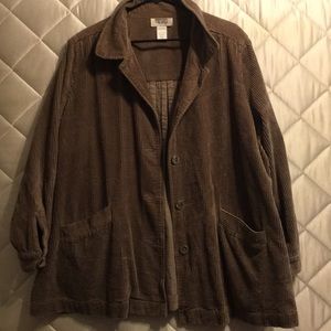 Corduroy Button up Jacket